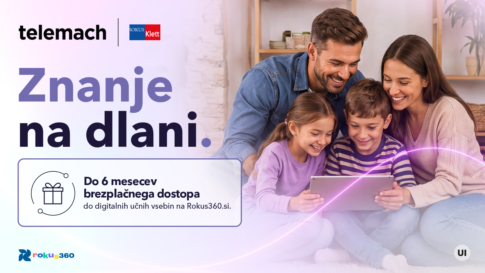 Brezplačni dostop do digitalnih učnih vsebin Založbe Rokus Klett za Telemachove naročnike